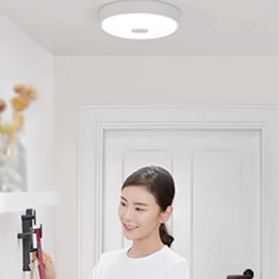 smart lampa sufitowa z czujnikiem ruchu