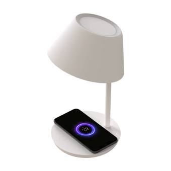 Inteligentna lampka nocna z funkcją ładowania indukcyjnego